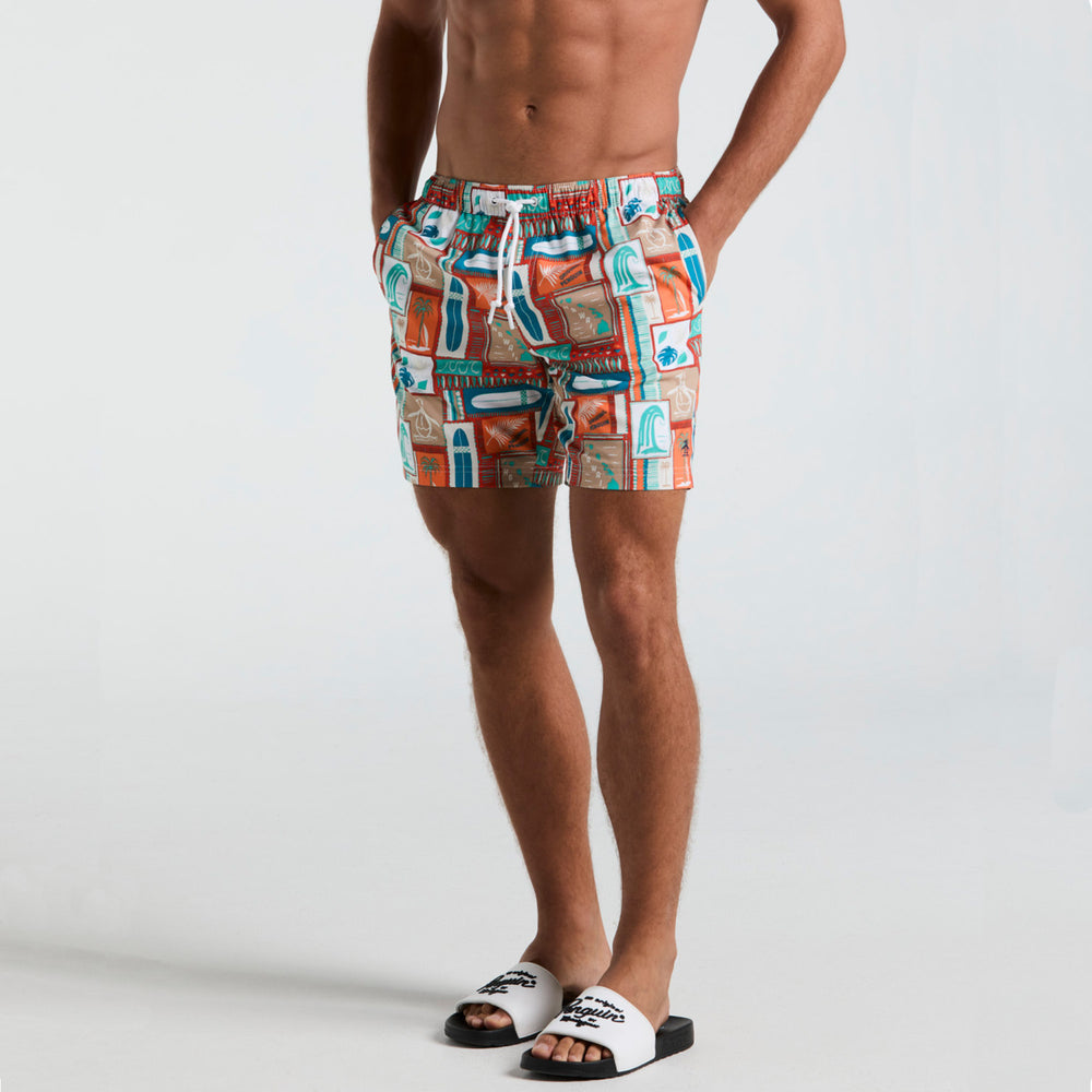 Traje De Baño Surf Pete - Original Penguin México