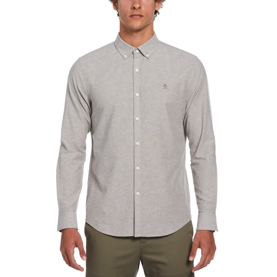 Camisa Manga Larga Oxford