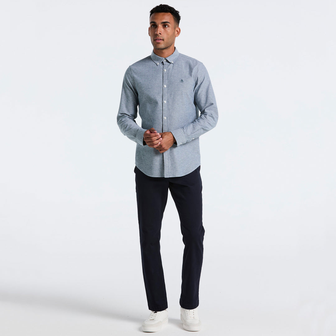 Camisa Manga Larga Oxford