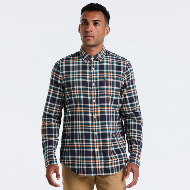 Camisa Manga Larga A Cuadros
