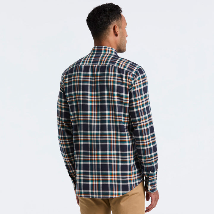 Camisa Manga Larga A Cuadros