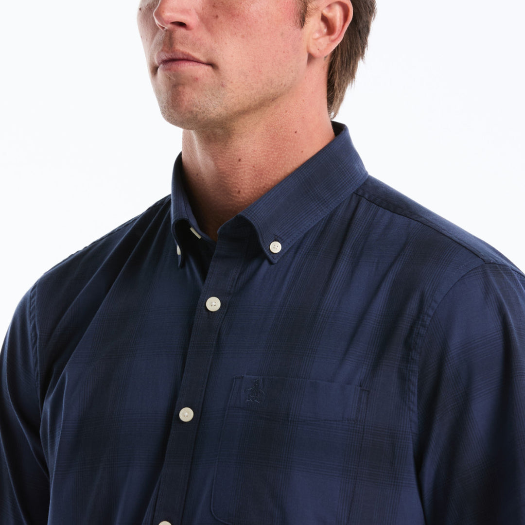 Camisa Manga Corta De Popelina A Cuadros