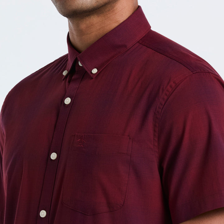 Camisa Manga Corta De Popelina A Cuadros