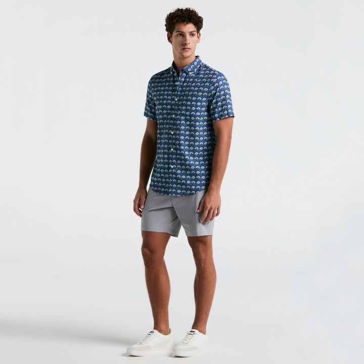 Camisa Manga Corta Multi Scallop