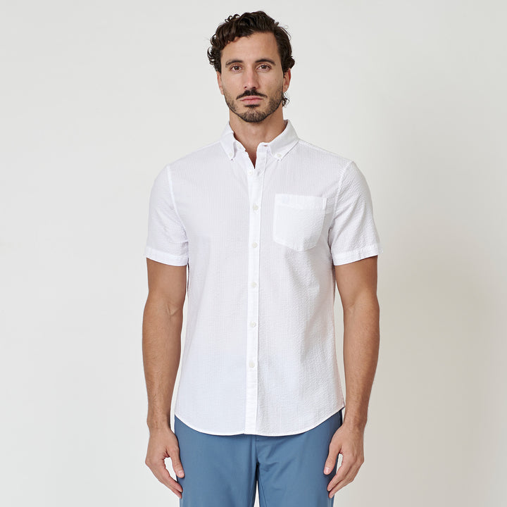 Camisa Manga Corta Stretch Solido