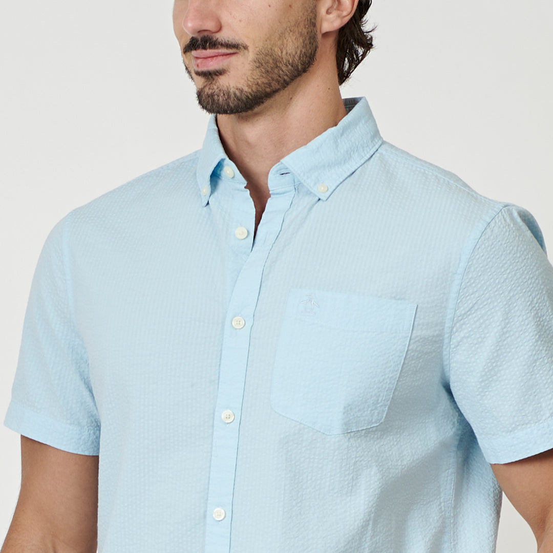 Camisa Manga Corta Stretch Solido
