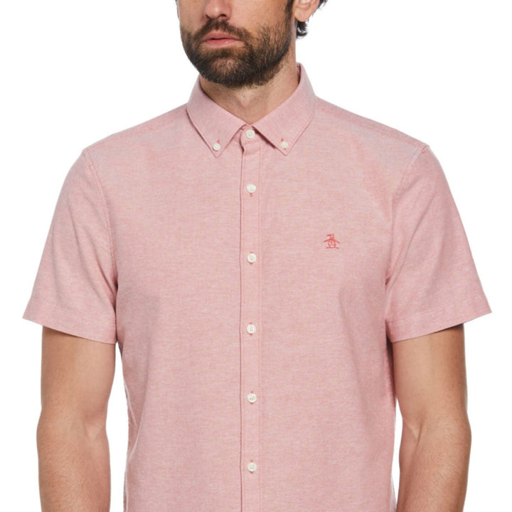 Camisa Manga Corta Oxford