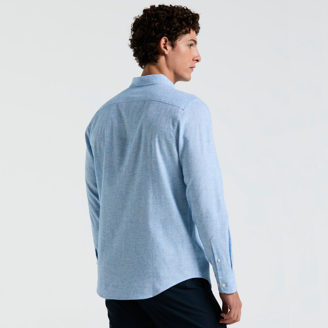 Camisa Manga Larga De Algodón - Original Penguin México