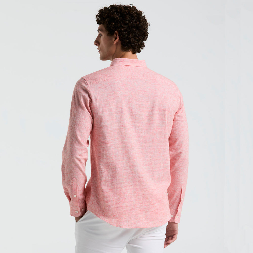 Camisa Manga Larga De Algodón - Original Penguin México