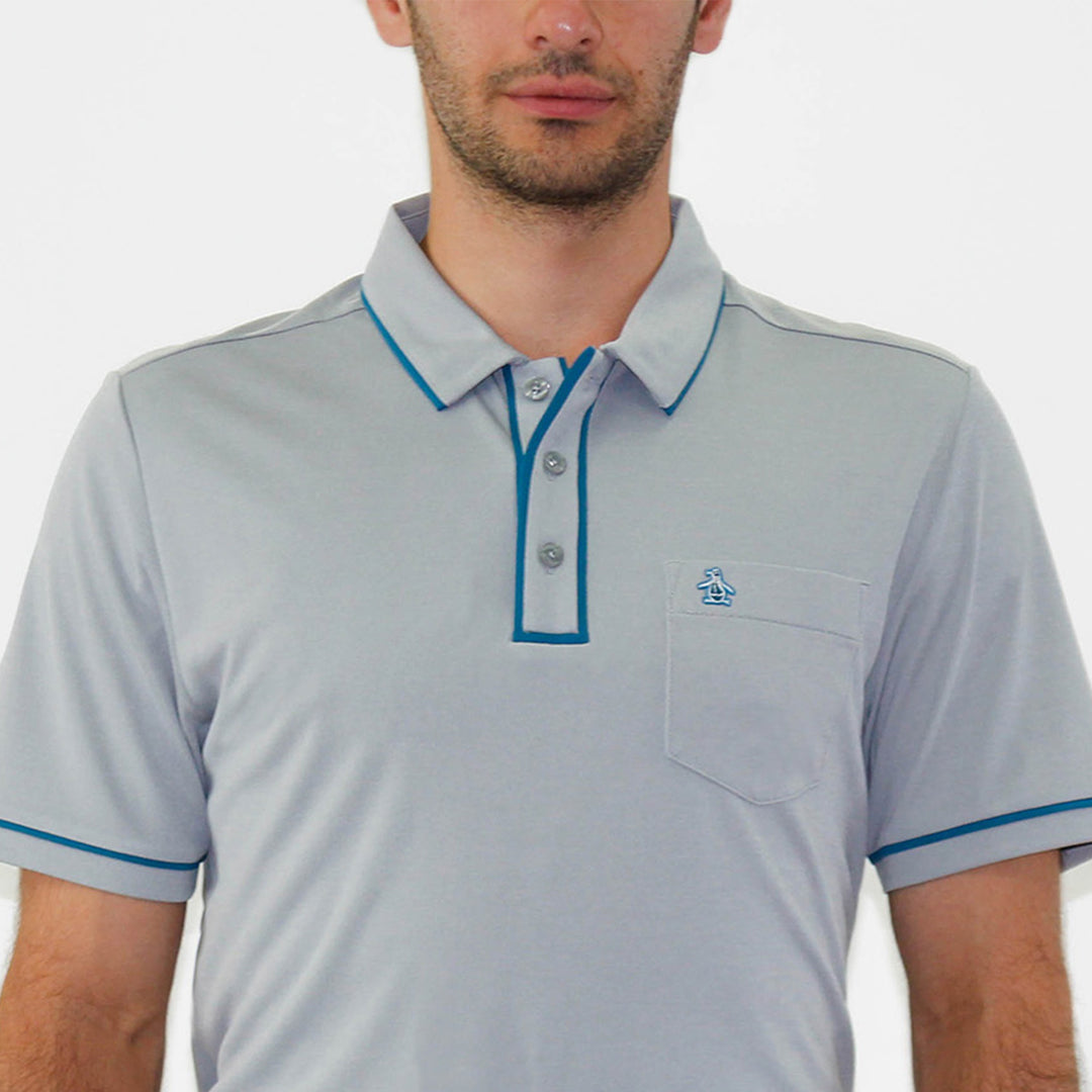 Polo De Golf De Manga Corta Con Código QR Earl