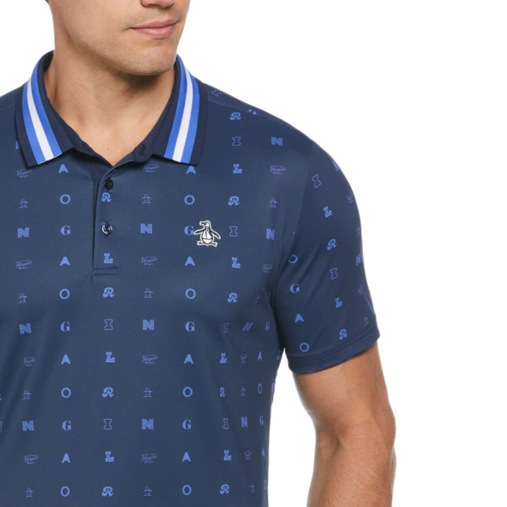 Polo De Golf Full Print Original