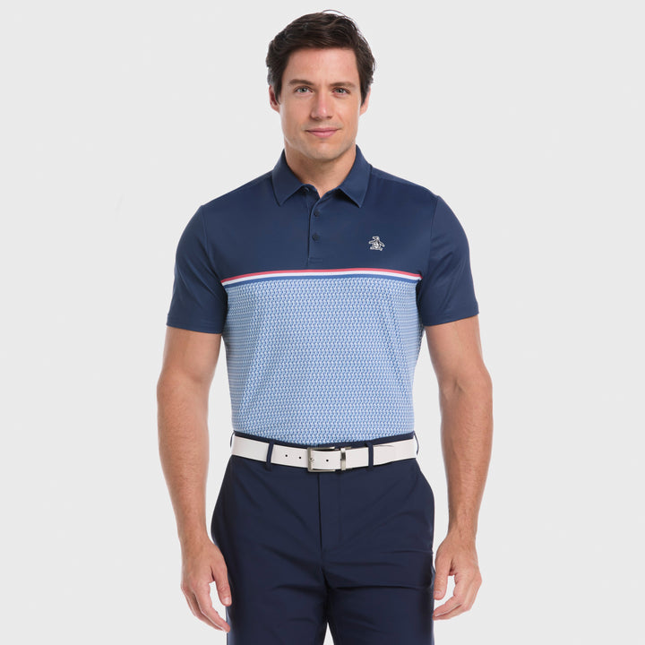 Polo De Golf Colorblock