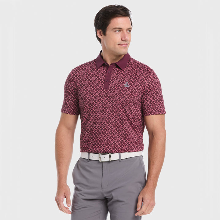 Polo De Golf Petes Check Print