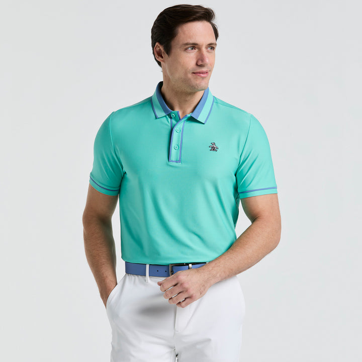 Polo Ribbed Earl Blocked