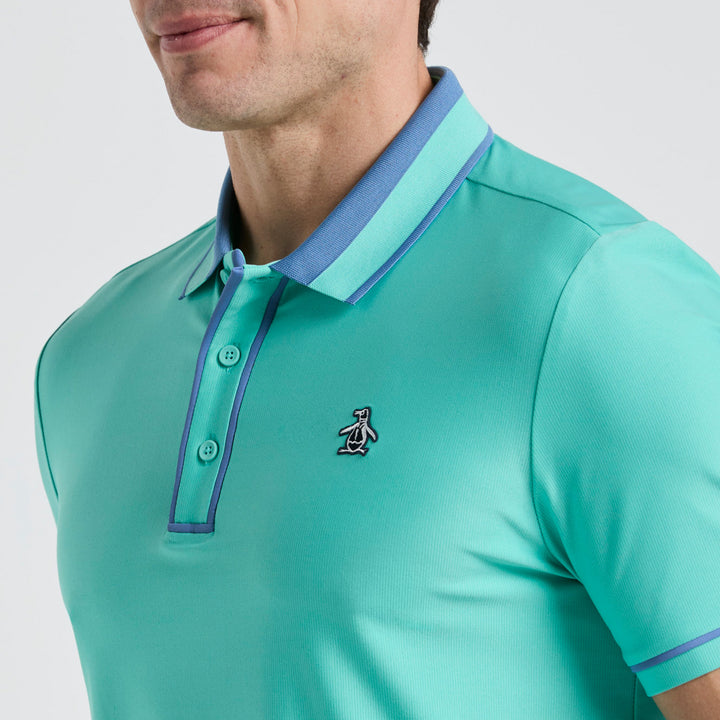Polo Ribbed Earl Blocked