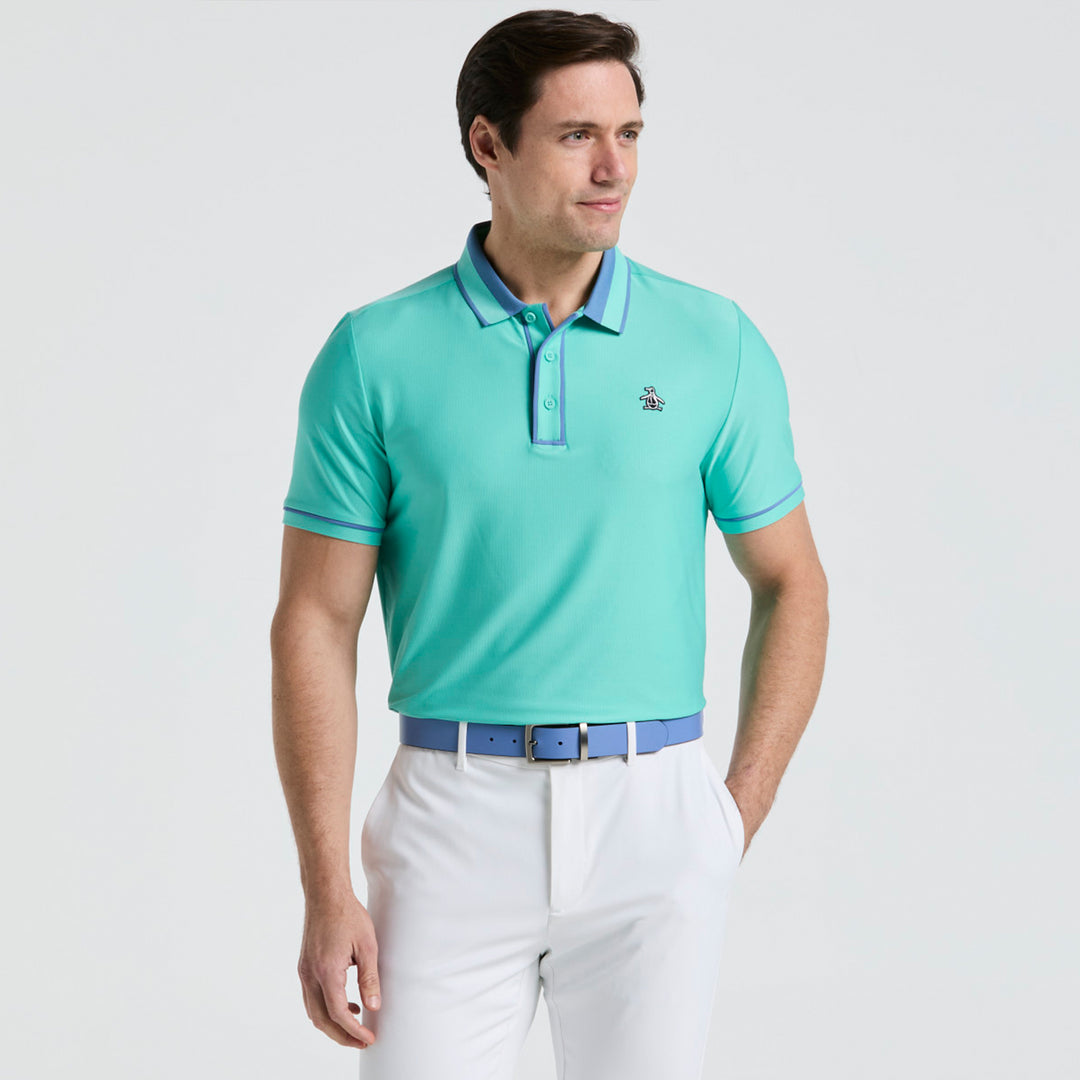 Polo Ribbed Earl Blocked