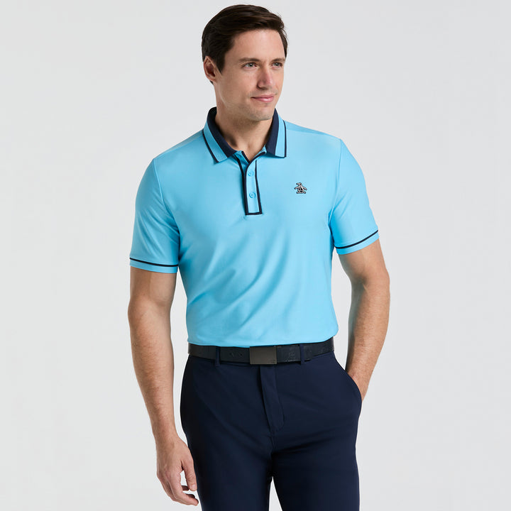 Polo Ribbed Earl Blocked