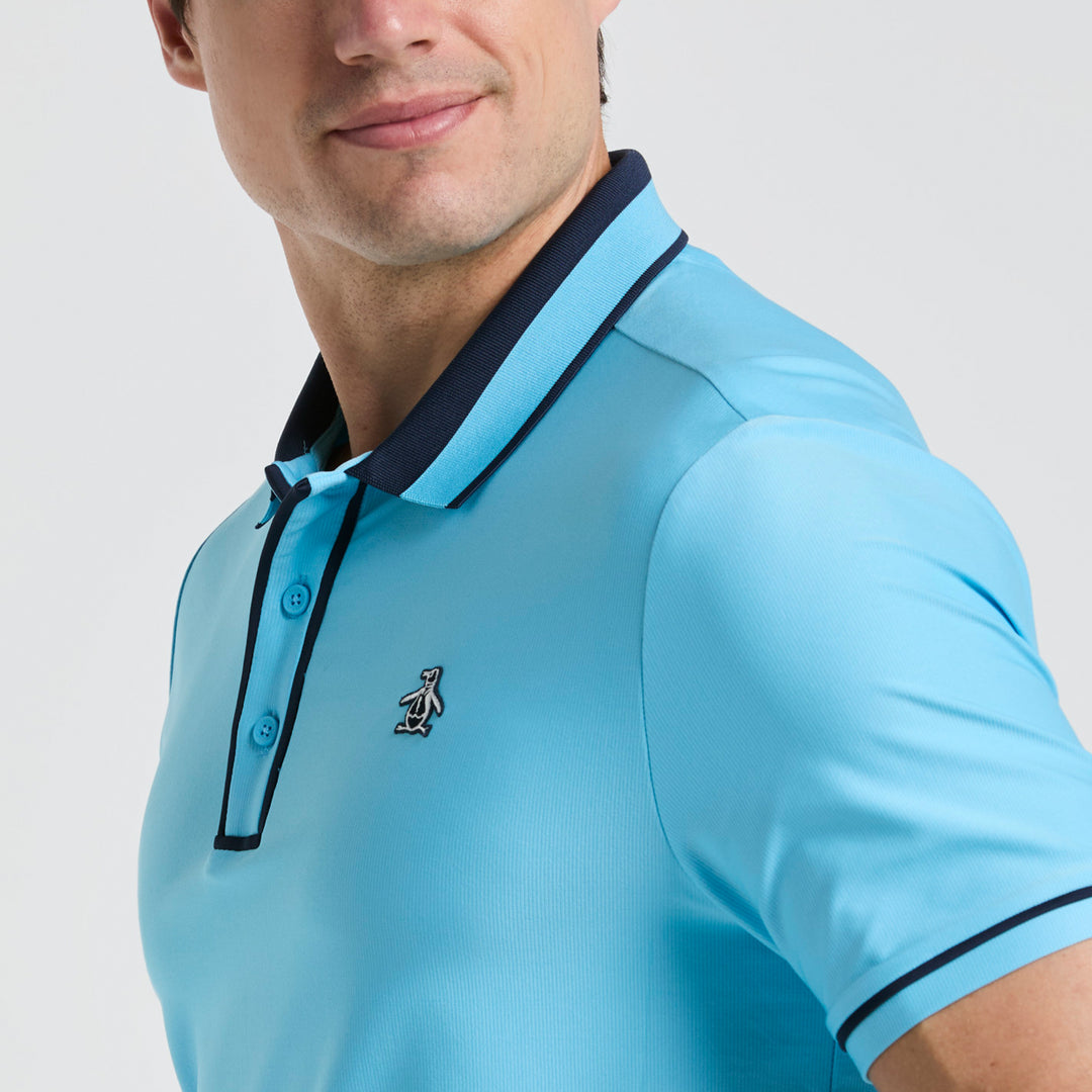 Polo Ribbed Earl Blocked