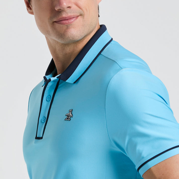 Polo Ribbed Earl Blocked