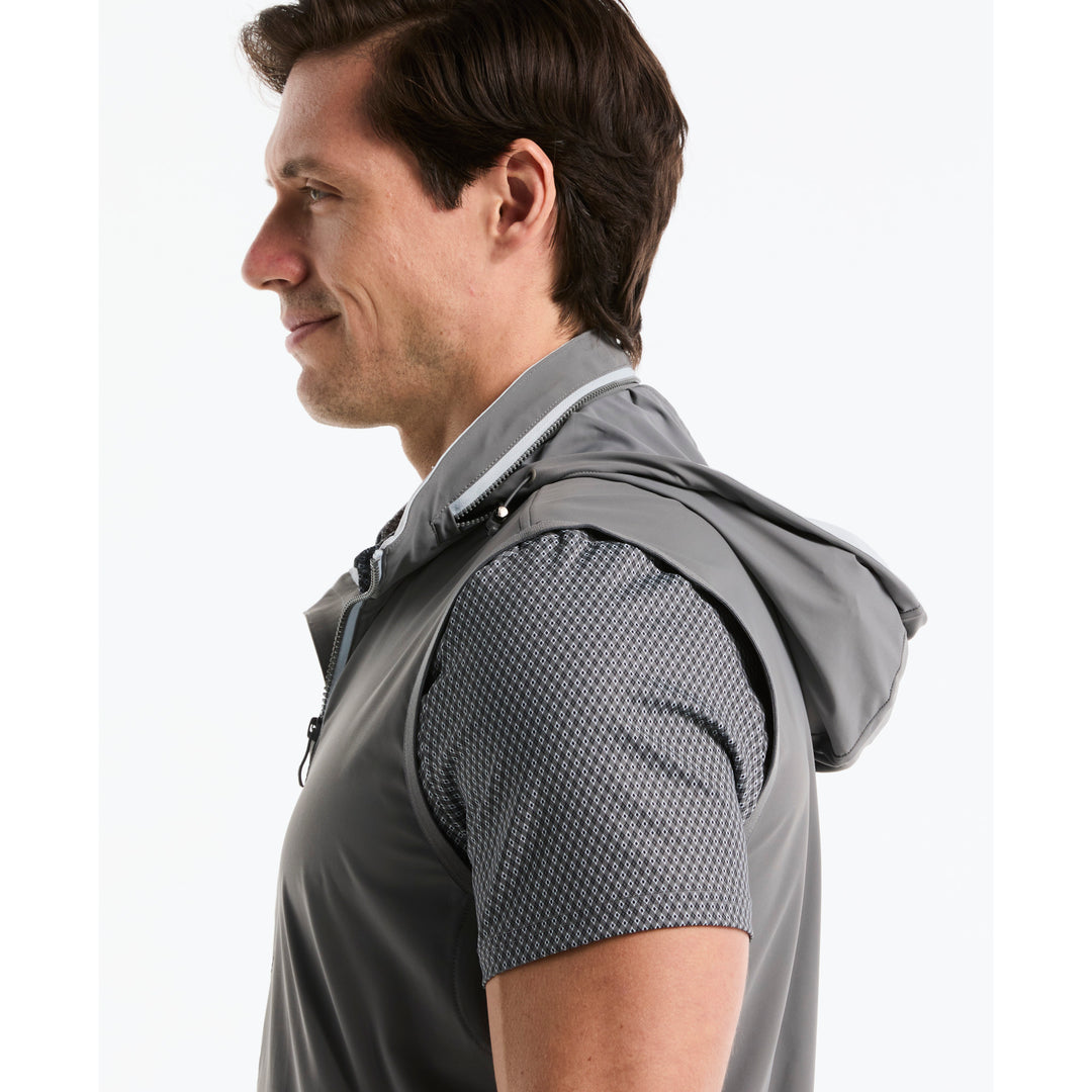 Chaleco Deportivo con Capucha Plegable