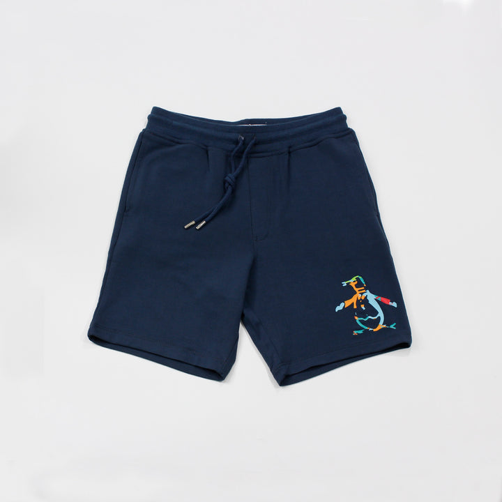 Shorts Con Pingüino Estampado