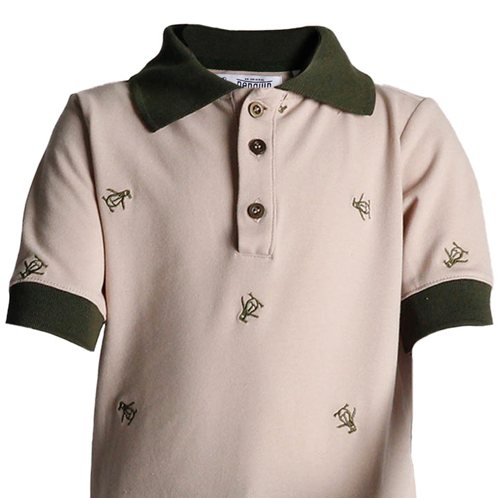 Polo Con Bordado Del Pingûino Pete