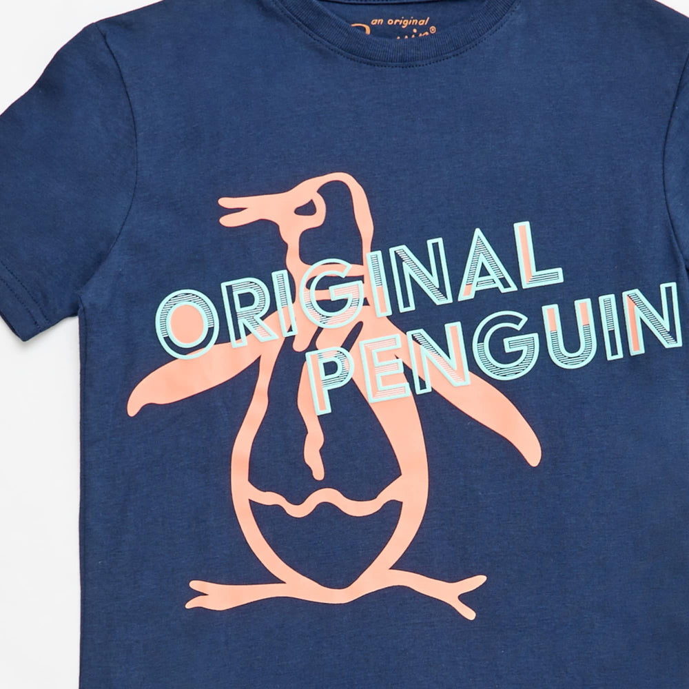 Playera Con Estampado Penguin - Original Penguin México