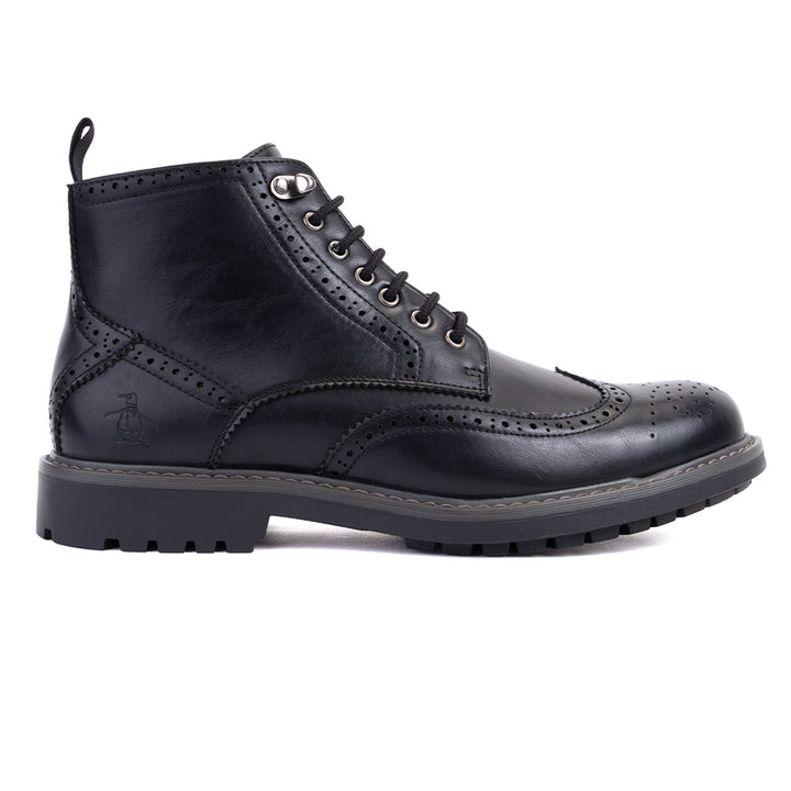 Zapato Bota Cab Edwin Negro