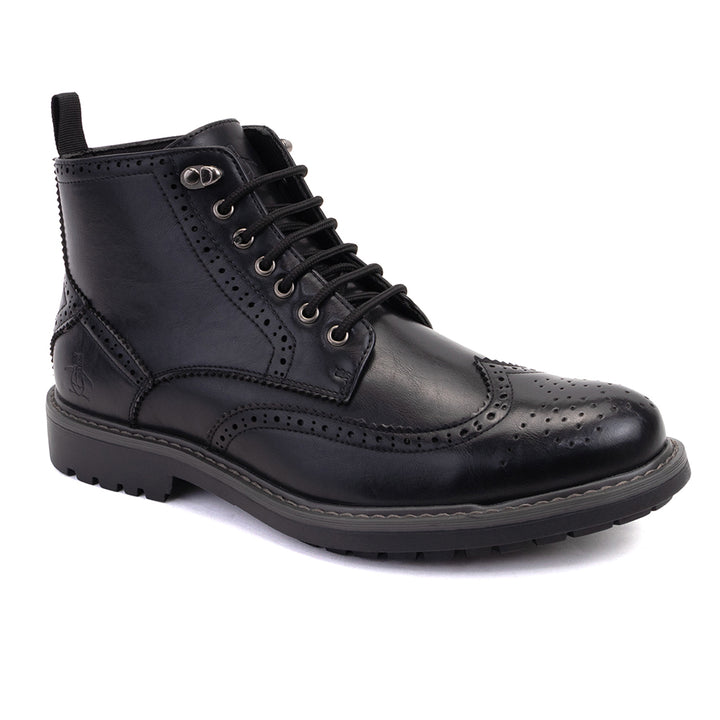 Zapato Bota Cab Edwin Negro