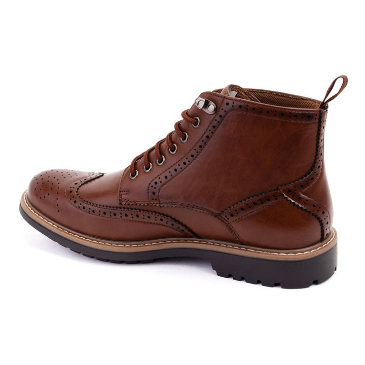 Zapato Tipo Bota Edwin Cafe