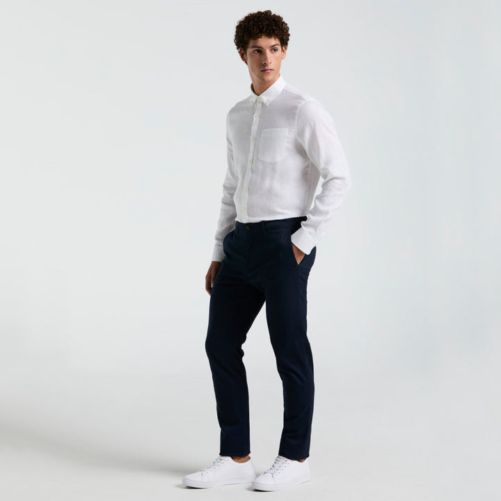 Pantalon Chino De Algodón Tencel