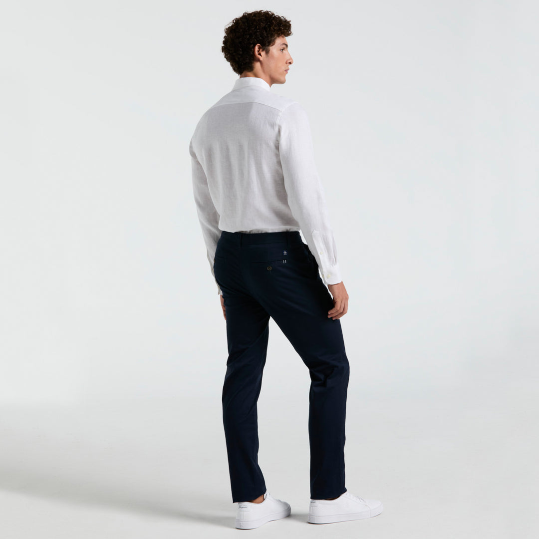 Pantalon Chino De Algodón Tencel