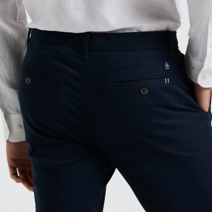 Pantalon Chino De Algodón Tencel