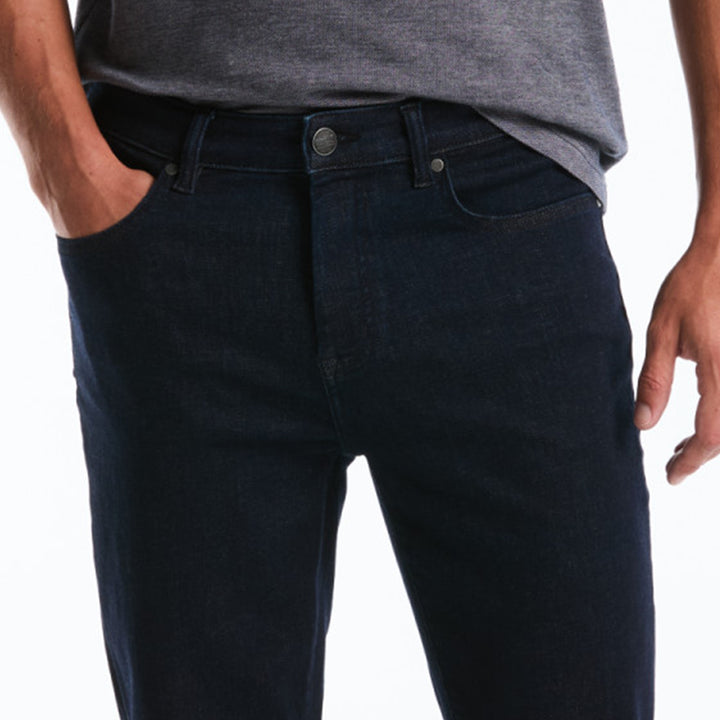 Jeans Denim Negro Con 5 Bolsillos