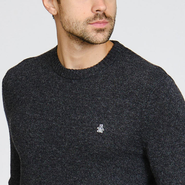 Sueter De Lana Con Cuello Redondo