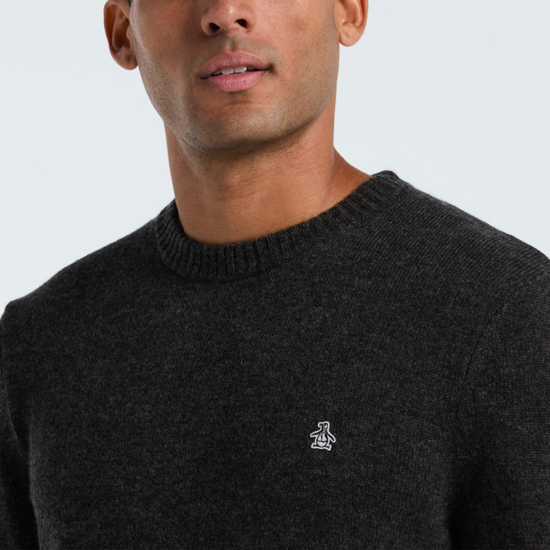 Sueter De Lana Con Cuello Redondo