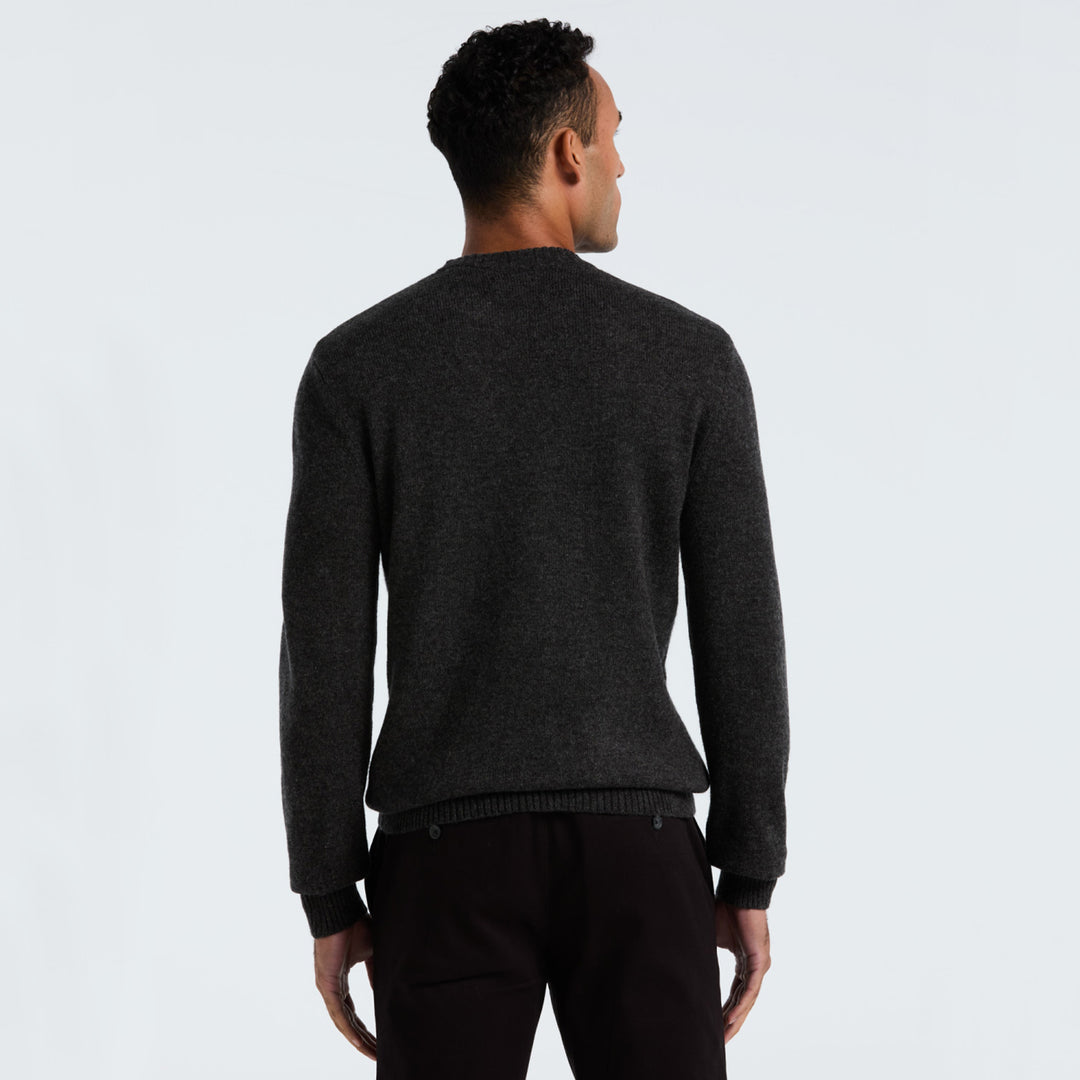 Sueter De Lana Con Cuello Redondo