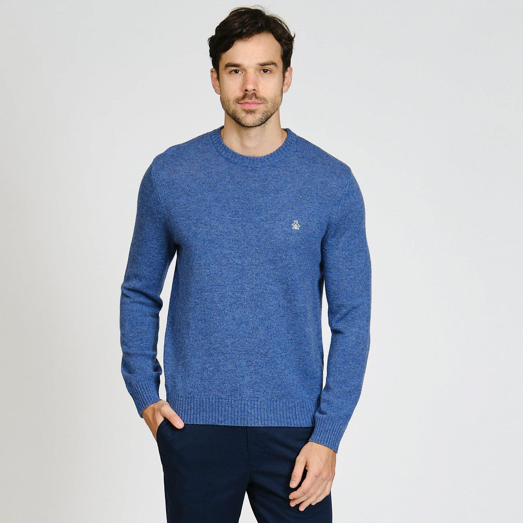 Sueter De Lana Con Cuello Redondo