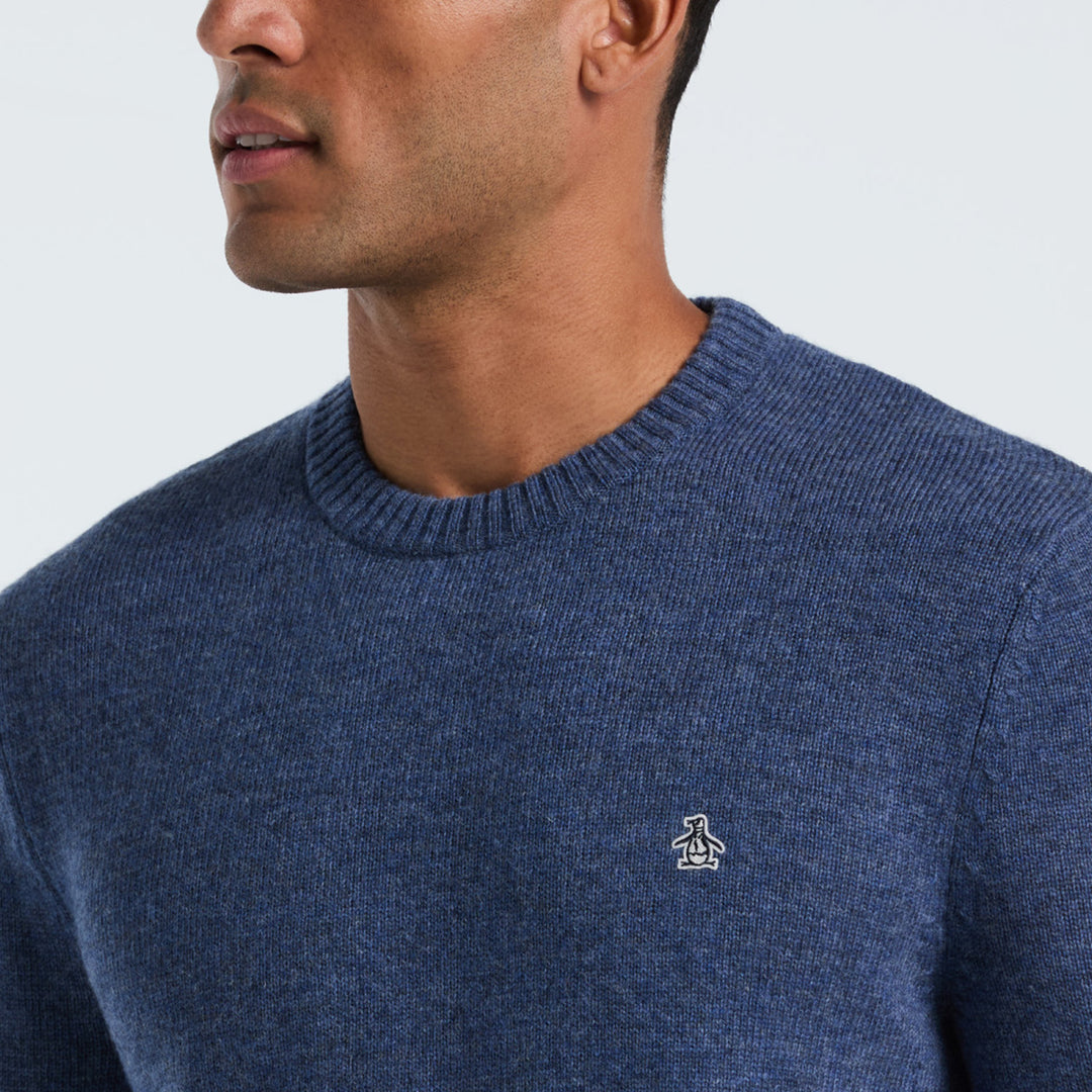 Sueter De Lana Con Cuello Redondo