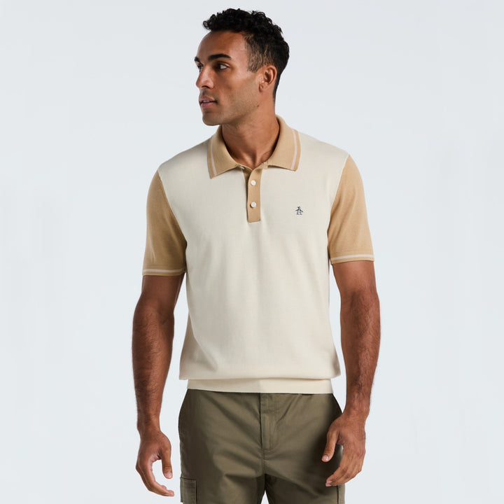 Polo De Algodón Colorblock