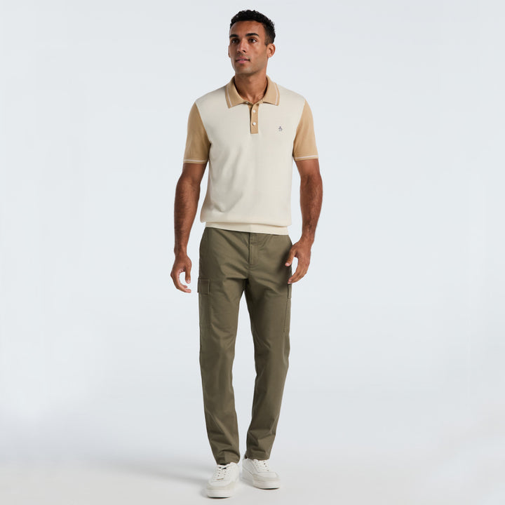 Polo De Algodón Colorblock