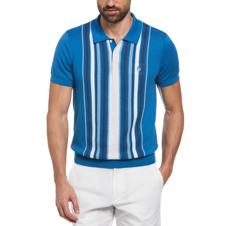 Polo Cash Like Con Lineas Verticales - Original Penguin México