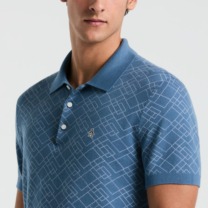 Polo De Algodón Con Jacquard