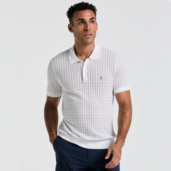 Polo De Algodón Con Textura
