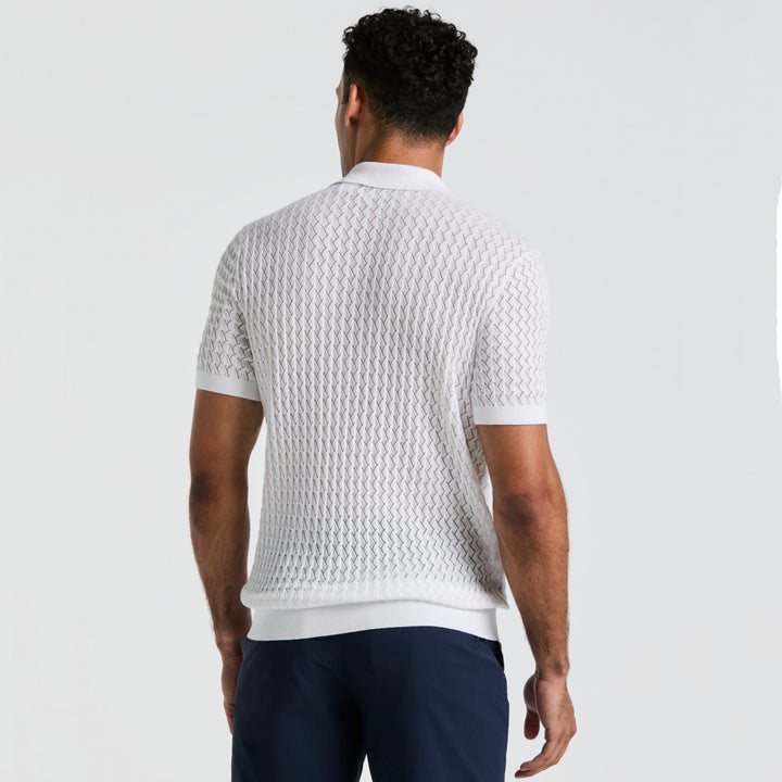 Polo De Algodón Con Textura