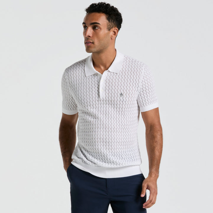 Polo De Algodón Con Textura