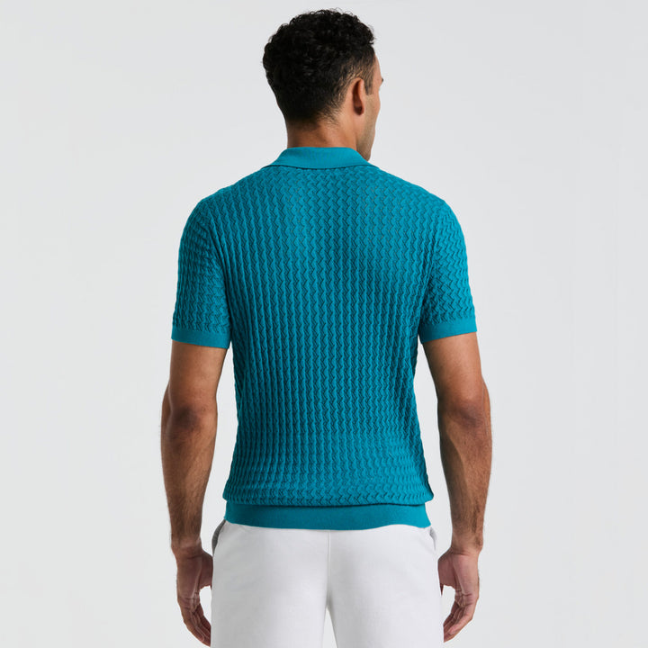 Polo De Algodón Con Textura
