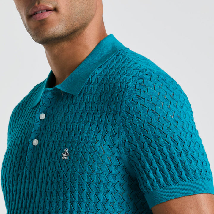 Polo De Algodón Con Textura