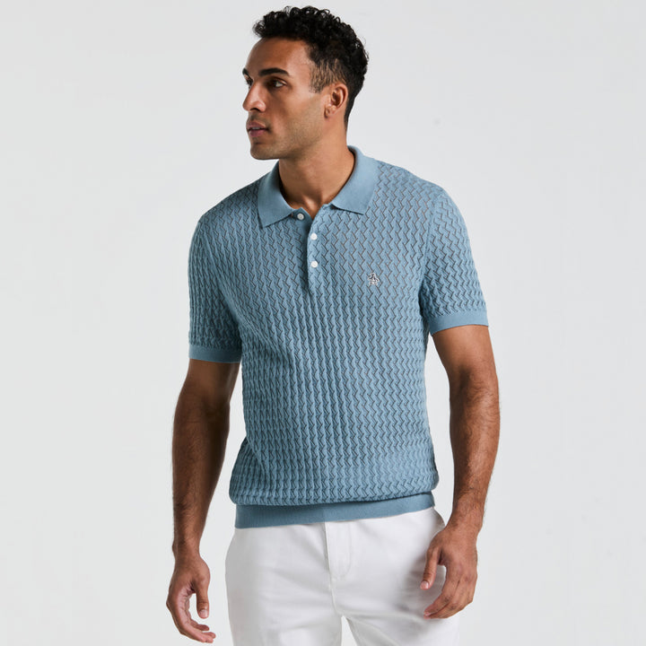 Polo De Algodón Con Textura