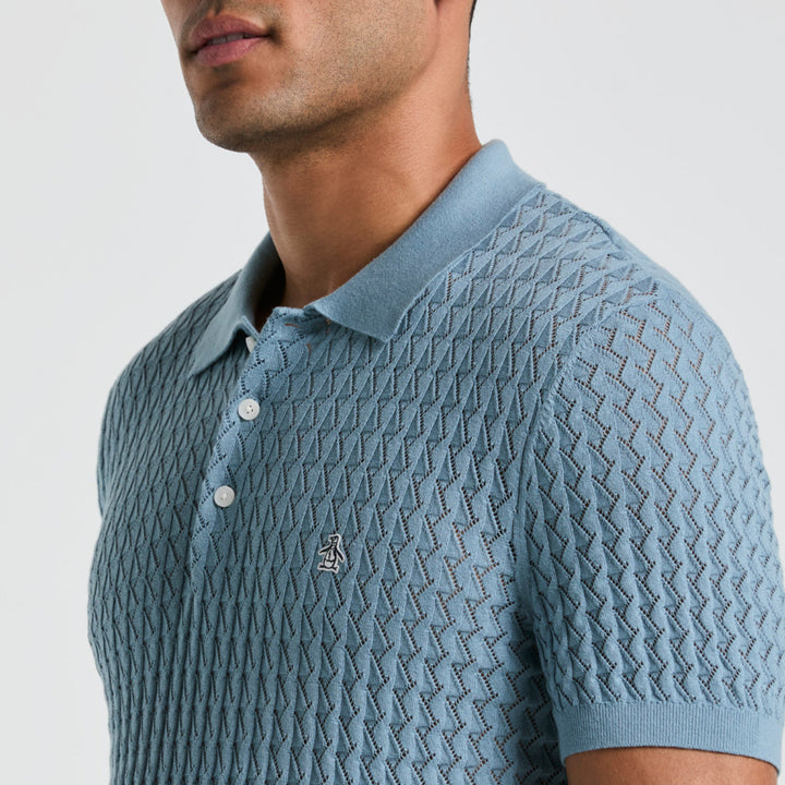 Polo De Algodón Con Textura
